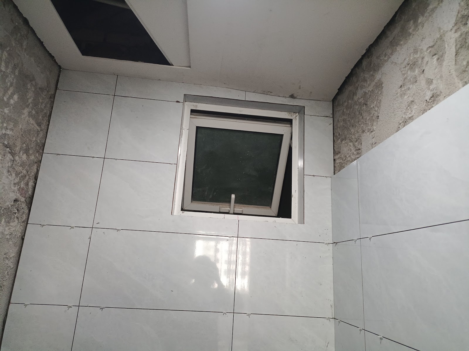 Tiled bathroom